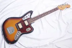 FENDER KURT COBAIN ROAD WORN JAGUAR 3-TONE SUNBURST