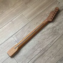 TELE DELUXE STAINLESS ROASTED MAPLE ROSEWOOD BOUND NECK NITRO FITS FENDER TRBS1