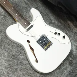 FENDER JAPAN LIMITED TELECASTER THINLINE RW KUSUMI WHITE
