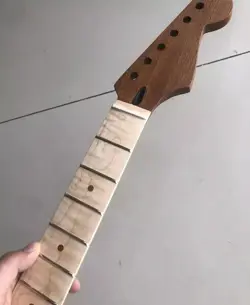 22 FRET STRAT ELECTRIC GUITAR NECK MAHOGANY FOR DIY FENDER REPLACE MATTE