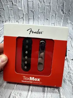 GENUINE FENDER TEX-MEX TELECASTER/TELE GUITAR PICKUPS SET - 099-2263-000 USED. 2