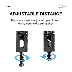 GUITAR BRIDGE SADDLE WITH SPRING SCREWS WRENCH TREMOLO FOR FENDER STRAT STRAT...