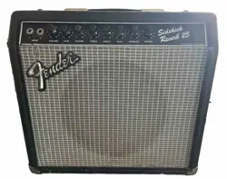 VINTAGE FENDER SIDEKICK REVERB 25 AMPLIFIER WITH FOOTSWITCH TAIWAN