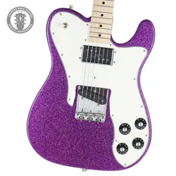 2018 FENDER LTD '72 TELECASTER CUSTOM PURPLE SPARKLE FSR W/ LOLLARS