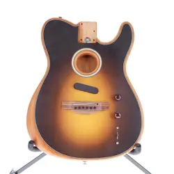 FENDER ACOUSTASONIC TELECASTER BODY - SHADOWBURST (02309) 3LB