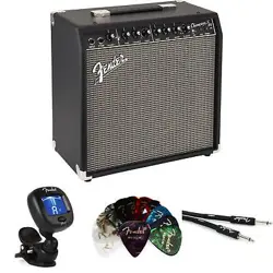 FENDER CHAMPION II 50-WATT 1 X 12-INCH COMBO AMPLIFIER ESSENTIALS BUNDLE