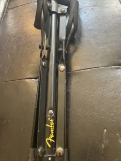 FENDER BLACK MINI GUITAR STAND GREAT SHAPE