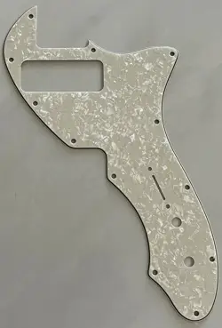 FOR FENDER TELECASTER THINLINE/TELE 69 P90 GUITAR PICKGUARD IVORY WHITE PEARL