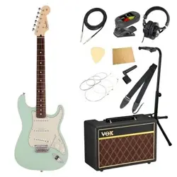 ELECTRIC GUITAR BEGINNER SET FENDER STRATOCASTER MADE IN JAPAN WITH VOX AMPLIFIE