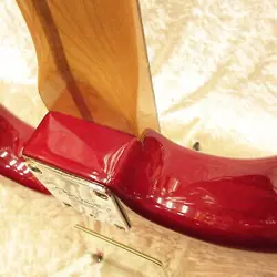 FENDER USA AMERICAN DELUXE STRATOCASTER USED 2002 ALDERBODY MAPLENECK W/SOFTCASE