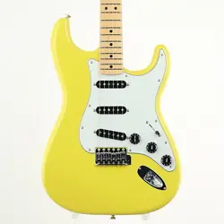 FENDER MIJ LIMITED INTERNATIONAL COLOR STARTOCASTER MONACO YELLOW USED