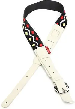 FENDER GEORGE HARRISON ROCKY LEATHER GUITAR STRAP (3-PACK) BUNDLE