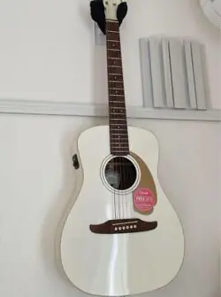 FENDER MALIBU PLAYER ARCTIC GOLD ACOUSTIC-ELECTRIC GUITAR