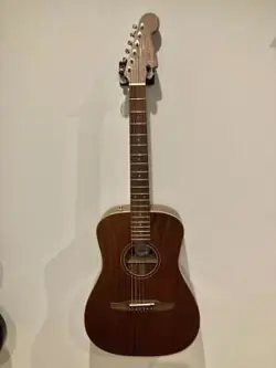 LIMITED PRODUCTION FENDER MARIBU SPECIAL ALL MAHOGANY ACOUSTIC GUITAR