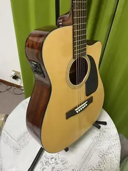 CONGRATULATIONS 50/50 SHOHEI OTANI FENDER ACOUSTIC-ELECTRIC GUITAR CF60CE ACOUST