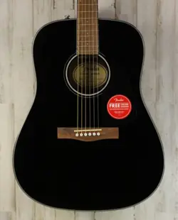 DEMO FENDER CD-60 DREADNOUGHT V3 W/CASE - BLACK (133)