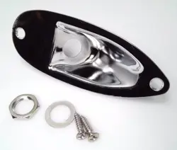 TRUE CUSTOM SHOP® CHROME JACK PLATE FOR FENDER STRATOCASTER FITS USA & IMPORT
