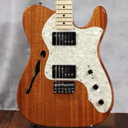FENDER MIJ TRADITIONAL 70S TELECASTER THINLINE MAHOGANY BODY NATURAL