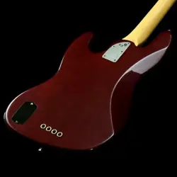 FENDER AMERICAN DELUXE JAZZ BASS N3 WINE RED