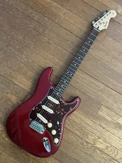 CUSTOM WIRED STRATOCASTER STRAT CANDY APPLE RED TORTOISE ROSEWOOD FENDER SPECS