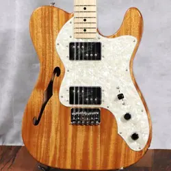 FENDER MIJ TRADITIONAL 70S TELECASTER THINLINE MAHOGANY BODY  NATURAL