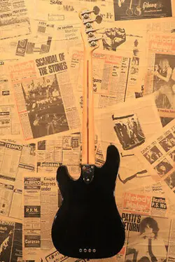 FENDER 1973 TELECASTER BASS  ORIGINAL BLACK FINISH