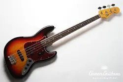 FENDER AMERICAN VINTAGE '62 JAZZ BASS - 3-COLOR SUNBURST USED ELECTRIC BASS