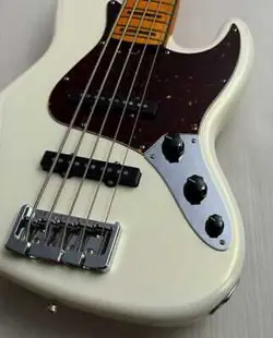 FENDER USA AMERICAN ULTRA JAZZ BASS V MOD. -ARCTIC PEARL/MAPLE-