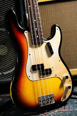 FENDER CUSTOM SHOP 1959 PRECISION BASS RELIC / 2006 USED ELECTRIC BASS
