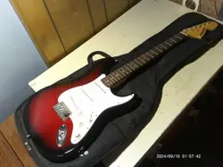 FENDER STARCASTER STRAT ELECTRIC GUITAR IN SOFT CASE