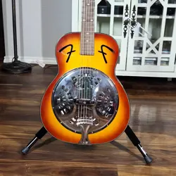 FENDER FR-50 RESONATOR ACOUSTIC GUITAR SUNBURST