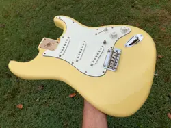 FENDER STRATOCASTER STRAT LOADED BODY BUTTERCREAM YELLOW