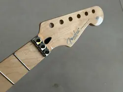 GLOSS 22 FRET STRAT GUITAR NECK MAPLE FINGERBOARD FOR DIY FENDER LOCKING NUT