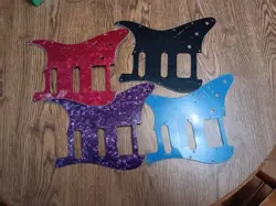 4 FENDER STRAT HSS PICKGUARDS