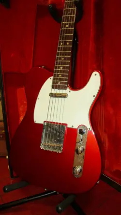 VINTAGE 1966 FENDER TELECASTER CANDY APPLE RED