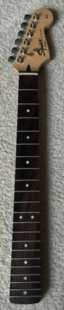 2012 FENDER SQUIER AFFINITY STRATOCASTER NECK 60'S PRE CBS HEADSTOCK EXCELLENT!