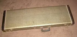 VINTAGE 1960S FENDER MUSTANG GUITAR CASE #4960