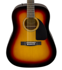 NEW FENDER CD-60 DREADNOUGHT V3 W/CASE - SUNBURST (288)