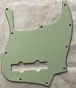 FOR FENDER JAZZ BASS GUITAR 5 STRING JB STYLE GUITAR PICKGUARD,VINTAGE GREEN