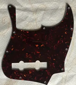 FOR FENDER JAZZ BASS GUITAR 5 STRING JB STYLE GUITAR PICKGUARD,BROWN TORTOISE