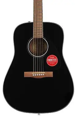 FENDER CD-60 ACOUSTIC GUITAR - BLACK