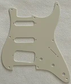 FOR FENDER US STRATOCASTER HSS 8 SCREW HOLE GUITAR PICKGUARD, 1 PLY PARCHMENT