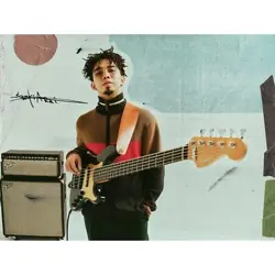 FENDER DELUXE JAZZ BASS V KAZUKI ARAI EDITION ROSEWOOD FINGERBOARD  BLACK