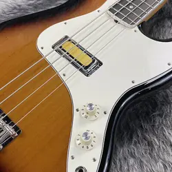 FENDER GOLD FOIL JAZZ BASS EBONY FINGERBOARD 2 COLOR SUNBURST