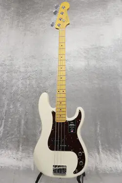 FENDER AMERICAN PROFESSIONAL II PRECISION BASS MAPLE OLYMPIC WHITE