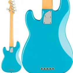 FENDER AMERICAN PROFESSIONAL II PRECISION BASS V (MIAMI BLUE MAPLE)