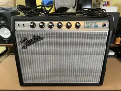 FENDER 68 CUSTOM PRINCETON REVERB AMPLIFIER - BLACK