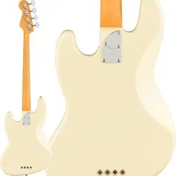FENDER AMERICAN PROFESSIONAL II JAZZ BASS (OLYMPIC WHITE ROSEWOOD)