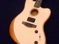 OUTLET FENDER ACOUSTIC PLAYER JAZZMASTER ROSEWOOD FINGERBOARD SHELL PINK