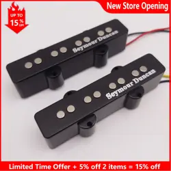 4-STRING JAZZ BASS GUITAR NECK & BRIDGE SINGLE COIL PICKUP SET FOR FENDER BASS